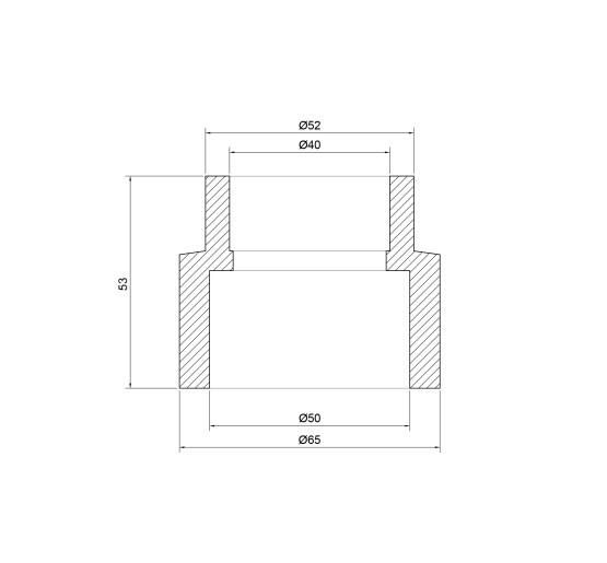 Муфта PPR Thermo Alliance 50х40