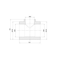 Тройник PPR Thermo Alliance 90х63х90