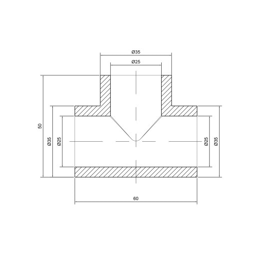 Трійник PPR Thermo Alliance 25