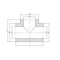 Тройник PPR Thermo Alliance 32