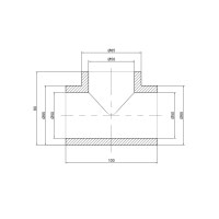 Тройник PPR Thermo Alliance 50