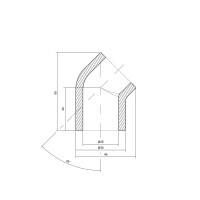 Уголок PPR Thermo Alliance 25, 45°