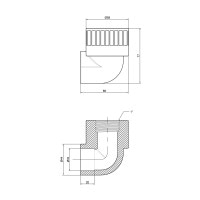 Уголок PPR Thermo Alliance 32х1" ВР