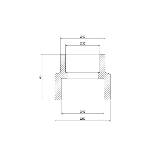 Муфта PPR Thermo Alliance 40х32