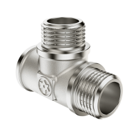 Трійник нікельований Miraya ЗЗВ 1/2”