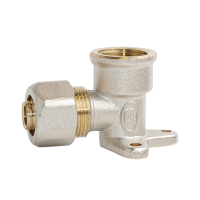 Коліно металопластикове розбірне монтажне Gross 16х1/2