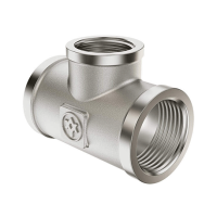 Тройник редукционный никелированный Miraya ВОВ 3/4”х1/2”х3/4”