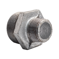 Ніпель оцинкований редукційний HydroTherm 2 х 1 1/4"