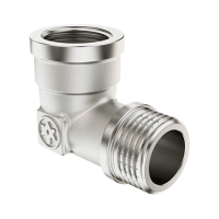 Коліно нікельоване Miraya ВЗ 1”