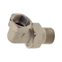 Американка угловая никелированная Karro 3/4”