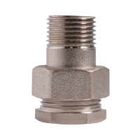 Американка пряма нікельована HydroTherm 1/2”