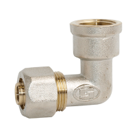 Коліно металопластикове розбірне Gross РВ 20х3/4