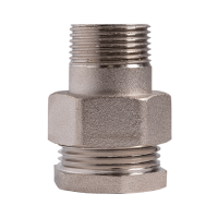 Американка пряма нікельована HydroTherm 3/4”