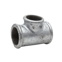 Трійник оцинкований редукційний HydroTherm 1 1/4х1"