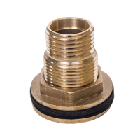 Врізка в бак латунна посилена RS 3/4”