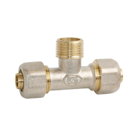 Трійник металопластиковий розбірний Gross 16х1/2”х16 РЗ