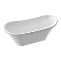 Ванна Marmorin PIA 1607x653  біла без переливу (588 160 020)