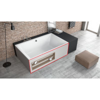 Фронтальная панель Itea Lux 190 белая акриловая (OBEX.190.65 WH)