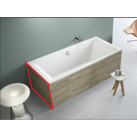 Бокова панель Radaway Itea 90 біла акрилова (OBEX.090.58WH)