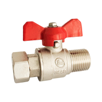 Кран кульовий з накидною гайкою прямий Karro 3/4”