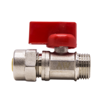 Кран для металопластиких труб розбірний Aqua World РЗ 16х1/2”