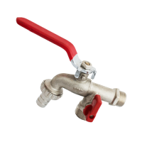 Кран кульовий поливний на 2 виходи Karro 1/2”