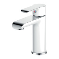 Смеситель для умывальника Janedo белый JD-E117-1