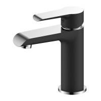 Змішувач для умивальника Janedo чорний JD-E117-1