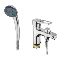 Смеситель для умывальника с лейкой Wezer PUD1-SH045