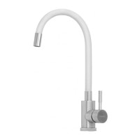 Смеситель для кухни Kraft 3004 WH